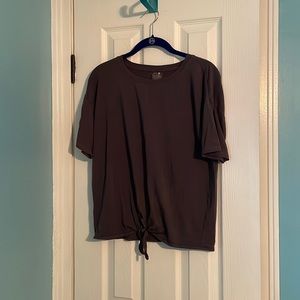 EUC Calia tie front top size M
